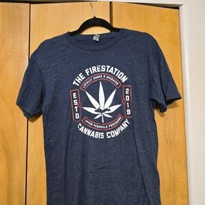 Navy Blue Graphic Tee